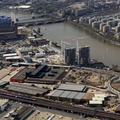 Nine Elms area Wandsworth from the air