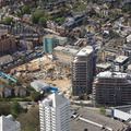  The Light Bulb,  the Copperlight Apartments and The Filaments  Wandsworth from the air