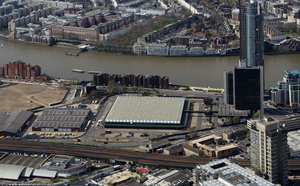 Nine Elms Square, Wandsworth  from the air