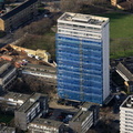 Sporle Court , Winstanley Estate  from the air
