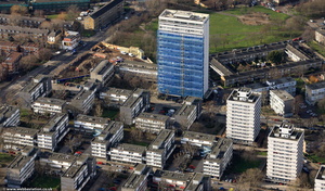 Winstanley Estate  from the air