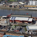WRWA Materials Recycling Facility MRF  from the air