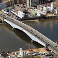 Wandsworth Bridge from the air