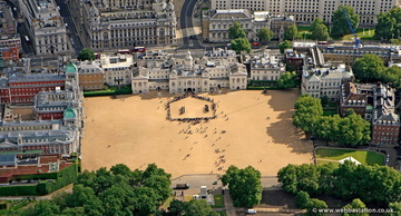 Horse Guards Parade  London aerial photo  