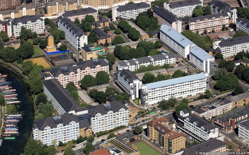 Lisson Green estate  from the air