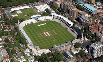 Lord's Cricket Ground from the air