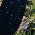 Serpentine Lido, Hyde Park  from the air