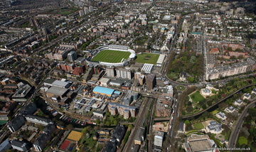 St Johns Wood London aerial photo  
