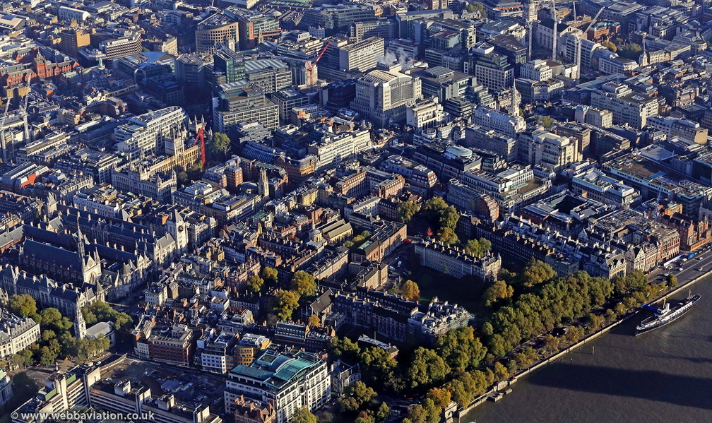 Temple, London aerial photo  