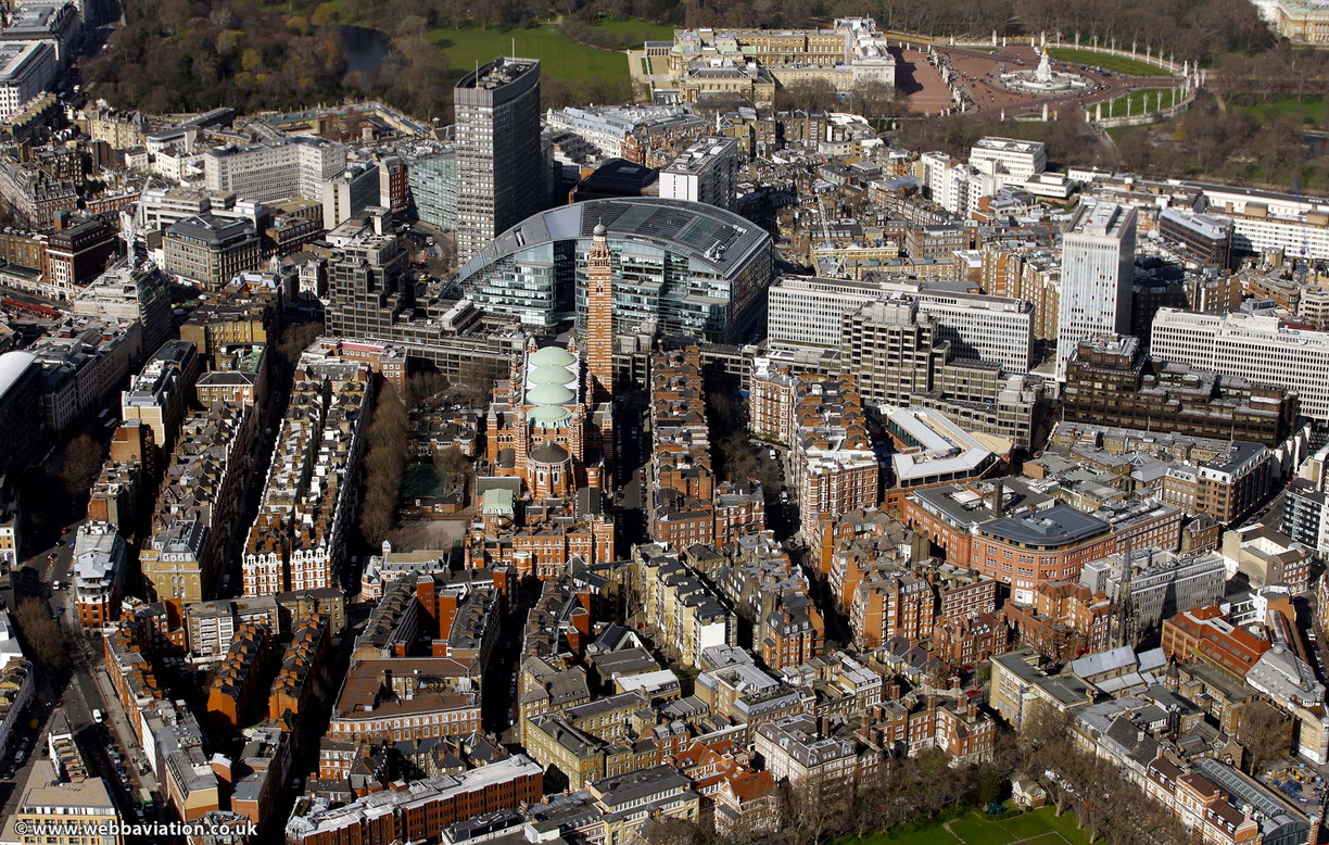 Victoria  London aerial photo  