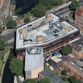 Westminster City Council Lisson Grove building from the air