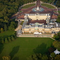 Buckingham Palace Westminster London England UK aerial photograph
