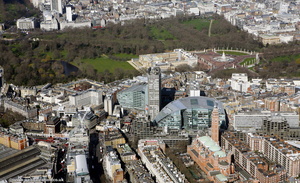 Victoria London aerial photo  