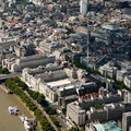 Victoria Embankment  London aerial photo  