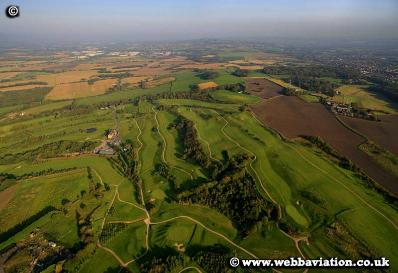 Houghwood Golf Club  Billinge Hill aerial photograph