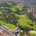 Birkenhead Park from the air