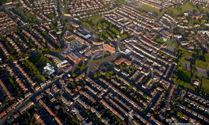  Great Crosby Merseyside from the air