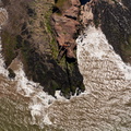 The old lifeboat station, Hilbre Island aerial photo
