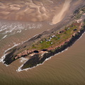 Hilbre Island Wirral  aerial photo