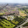 Kings Business Park Knowsley Merseyside aerial photograph