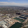 Bramley-Moore Dock Liverpool aerial photograph