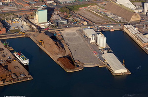 Canada Graving Dock  Liverpool from the air