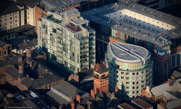 Eden Square, Cheapside, Liverpool, aerial photograph