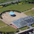 Gladstone Pavilion, Stanley Park, Liverpool. Liverpool   aerial photograph