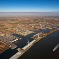 Liverpool Northern Docks  from the air