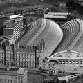 Liverpool Lime Street railway station aerial photograph