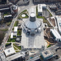 Liverpool Metropolitan Cathedral  aerial photograph
