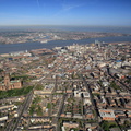 Liverpool from the south east aerial photograph