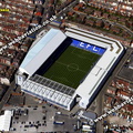  Goodison Park  football stadium Everton  aerial photograph 