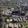 Royal Liverpool University Hospital Liverpool Merseyside UK aerial photograph
