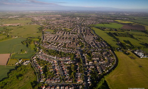 Lydiate Merseyside from the air