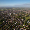 Maghull Merseyside from the air