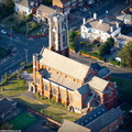 Holy Trinity Church  Southport aerial photo