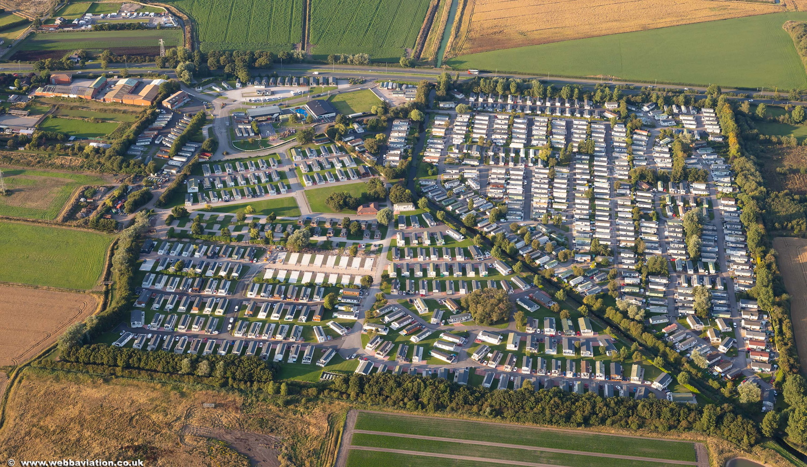 Riverside Holiday Park Southport aerial photo