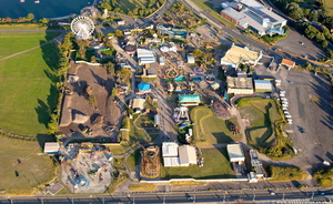 Southport Pleasureland Southport aerial photo