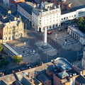 Southport War Memorial aerial photo