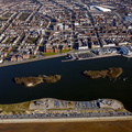 Marine Lake Southport aerial photo