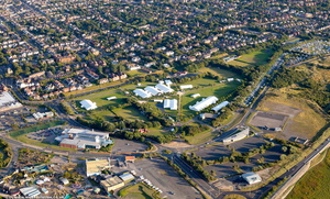Victoria Park Southport aerial photo