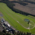 Haydock Park Racecourse from the air