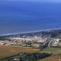 aerial photograph of Bacton Gas Terminal Norfolk England UK