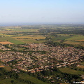aerial photograph of Belton  Norfolk UK 