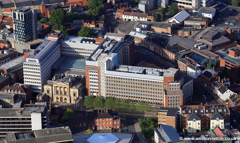 Aviva Headquarters Norwich aerial photo
