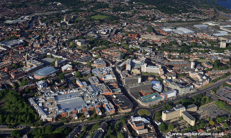 Norwich City Centre Norwich aerial photo