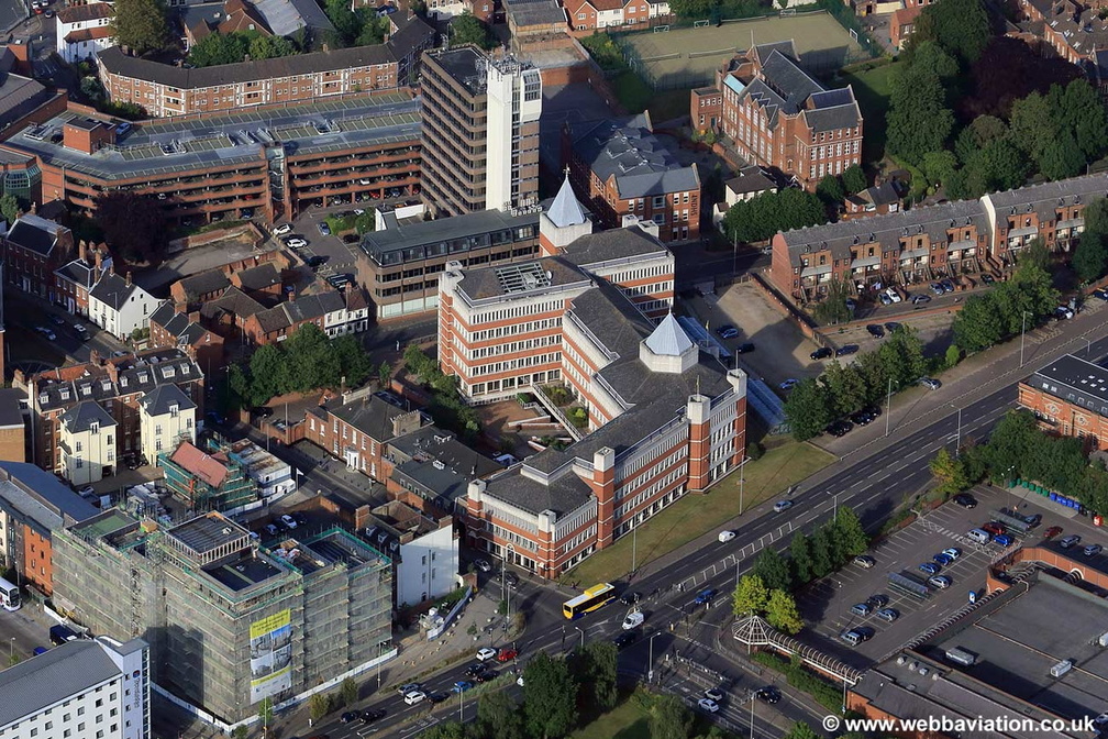 Sentinel House Norwich aerial photo