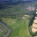 River Waveny aerial photo