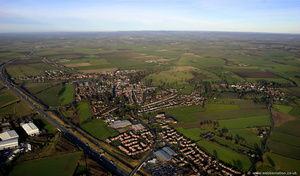Boroughbridge  North Yorkshire aerial photograph